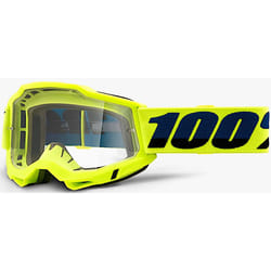 100% Accuri II Essential Occhiali da motocross, giallo per uomo