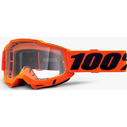 100% Accuri II Essential Occhiali da motocross, arancione per uomo
