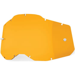 100% Racecraft II/Accuri II/Strata II Lente di ricambio, arancione per uomo