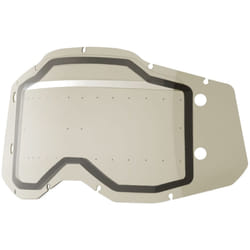 100% Dual Vented Forecast Racecraft II/Accuri II/Strata II Lente Replacemant, grigio per uomo