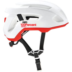 100% Altis Gravel Casco da bicicletta, bianco-arancione per uomo