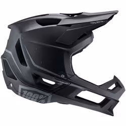 100% Trajecta Casco Downhill, nero, dimensione L 58 60 per uomo
