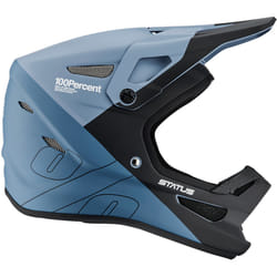 100% Status Casco Downhill Giovanile, nero-blu, dimensione S