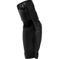 100% Fortis Protezioni per gomiti per biciclette, nero, dimensione S M per uomo