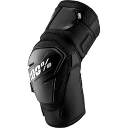 100% Fortis Protezioni per ginocchia per biciclette, nero, dimensione L XL per uomo