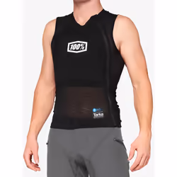 100% Tarka Gilet Protettore, nero, dimensione 2XL per uomo