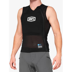 100% Tarka Gilet Protettore, nero, dimensione 2XL per uomo