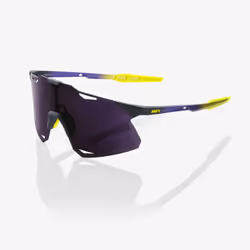 100% Hypercraft, Adulto, Unisex, Curve, Avvolgente, Mezza montatura, Viola