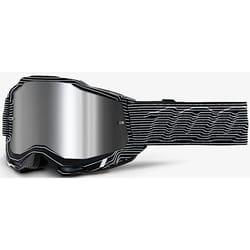 100% Accuri II Silo Occhiali da motocross, grigio per uomo