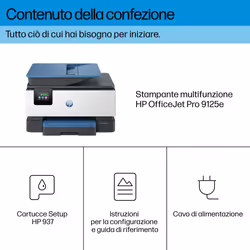 HP OfficeJet Pro Stampante multifunzione 9125e - Vista aggiuntiva 5