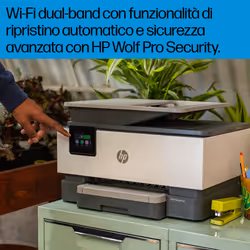 HP OfficeJet Pro Stampante multifunzione 9125e - Vista aggiuntiva 8