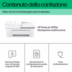 HP Stampante multifunzione DeskJet 4220e - Vista aggiuntiva 4