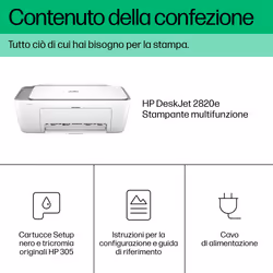 HP DeskJet Stampante multifunzione 2820e - Vista aggiuntiva 6