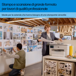HP OfficeJet Pro Stampante multifunzione per grandi formati 9730e - Vista aggiuntiva 8