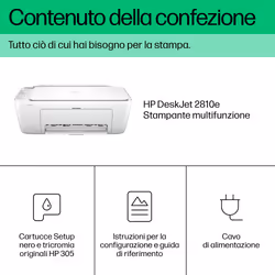 HP DeskJet Stampante multifunzione 2810e - Vista aggiuntiva 5