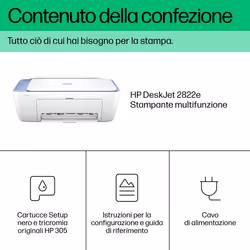 HP DeskJet Stampante multifunzione 2822e - Vista aggiuntiva 5