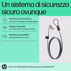 HP Lucchetto a combinazione per cavo nano - Vista aggiuntiva 4