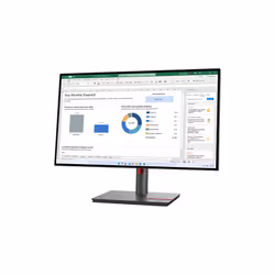 Lenovo ThinkVision P27h-30 LED display 27" Quad HD LCD Nero - Vista aggiuntiva 4