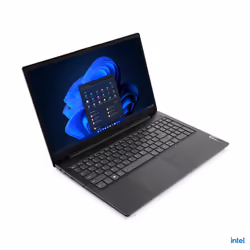 Lenovo V 15 G3 IAP i5-1235U 15.6" Full HD 8 GB 512 GB SSD Win11 Home Nero - Vista aggiuntiva 4