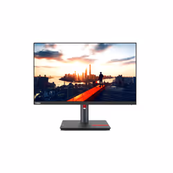 Lenovo ThinkVision P24h-30 LED display 23.8" Quad HD Nero - Vista aggiuntiva 5