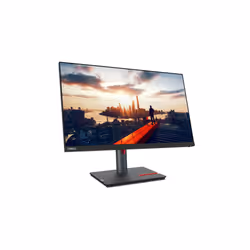 Lenovo ThinkVision P24h-30 LED display 23.8" Quad HD Nero - Vista aggiuntiva 6