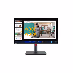 Lenovo ThinkVision P24q-30 LED display 23.8" Quad HD Nero - Vista aggiuntiva 5