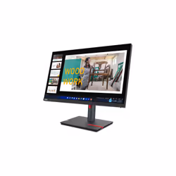 Lenovo ThinkVision P24q-30 LED display 23.8" Quad HD Nero - Vista aggiuntiva 7