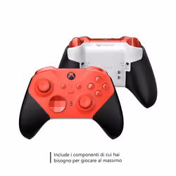 Microsoft Controller Wireless Elite Series 2 per Xbox - Core (Rosso) - Vista aggiuntiva 4