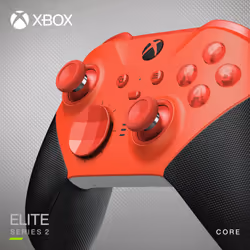 Microsoft Controller Wireless Elite Series 2 per Xbox - Core (Rosso) - Vista aggiuntiva 6