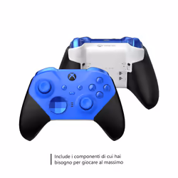 Microsoft Controller Wireless Elite Series 2 per Xbox - Core (Blu) - Vista aggiuntiva 5