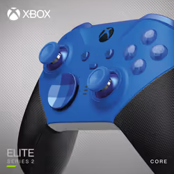 Microsoft Controller Wireless Elite Series 2 per Xbox - Core (Blu) - Vista aggiuntiva 7