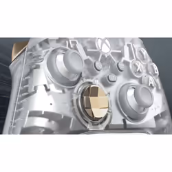 Microsoft Ghost Cipher Oro, Grigio chiaro, Trasparente Bluetooth/USB Gamepad Analogico/Digitale Android, PC, Xbox One, Xbox Series S, Xbox Series X, iOS - Vista aggiuntiva 5
