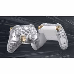Microsoft Ghost Cipher Oro, Grigio chiaro, Trasparente Bluetooth/USB Gamepad Analogico/Digitale Android, PC, Xbox One, Xbox Series S, Xbox Series X, iOS - Vista aggiuntiva 6