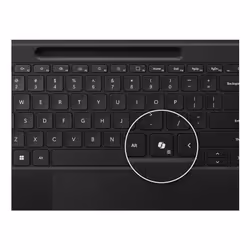 Microsoft Surface ZQZ-00006 tastiera per dispositivo mobile QWERTZ Tedesco Bluetooth Nero - Vista aggiuntiva 2