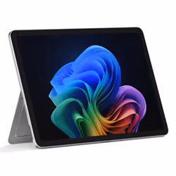 Microsoft Surface Pro 12" Qualcomm Snapdragon 256 GB 30,5 cm (12") 16 GB Wi-Fi 7 (802.11be) Windows 11 Home Platino - Vista aggiuntiva 2