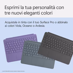 Microsoft Tastiera Surface Pro 12" con Slim Pen – Ardesia - Vista aggiuntiva 7
