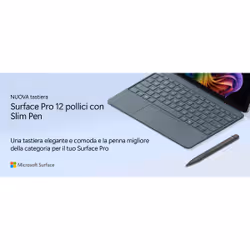 Microsoft Surface Pro 12-inch Keyboard w/ Slim Pen Blu - Vista aggiuntiva 8