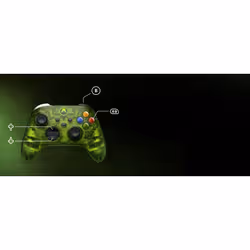 Microsoft XBOX Wireless Controller Verde Bluetooth/USB Gamepad Analogico/Digitale - Vista aggiuntiva 7