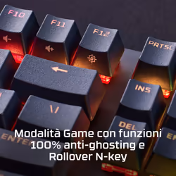 HyperX Alloy Origins PBT HX Red – Tastiera meccanica da gaming - Vista aggiuntiva 7