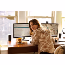 HP P24v G5 23.8" Full HD Nero - Vista aggiuntiva 7