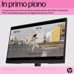 HP P22 G5 21.5" Full HD Nero - Vista aggiuntiva 7