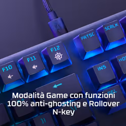 HyperX Alloy Origins Core PBT HX Red – Tastiera meccanica da gaming - Vista aggiuntiva 4