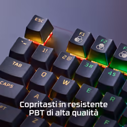 HyperX Alloy Origins Core PBT HX Red – Tastiera meccanica da gaming - Vista aggiuntiva 8