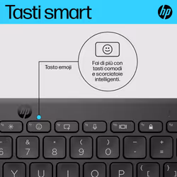 HP Tastiera Bluetooth multi-dispositivo compatta 350 - Vista aggiuntiva 8