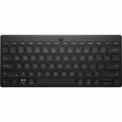 HP Tastiera Bluetooth multi-dispositivo compatta 355, Wireless, Bluetooth, Interruttore a chiave meccanica, Nero