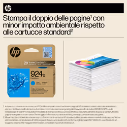 HP Cartuccia di inchiostro ciano originale 924e EvoMore - Vista aggiuntiva 7