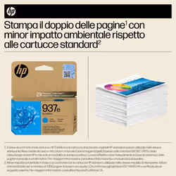 HP Cartuccia di inchiostro ciano originale 937e EvoMore - Vista aggiuntiva 7