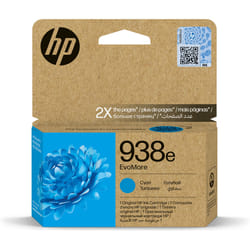 HP Cartuccia di inchiostro ciano originale 938e EvoMore