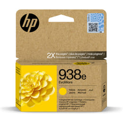 HP Cartuccia di inchiostro giallo originale 938e EvoMore
