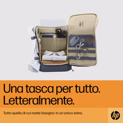 HP Zaino blu per laptop da 15,6" Travel 25 litri - Vista aggiuntiva 5